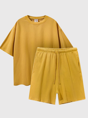 LEMON-SHORT SET